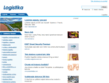 Tablet Screenshot of logistika.sk